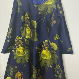 Floral Navy Dress